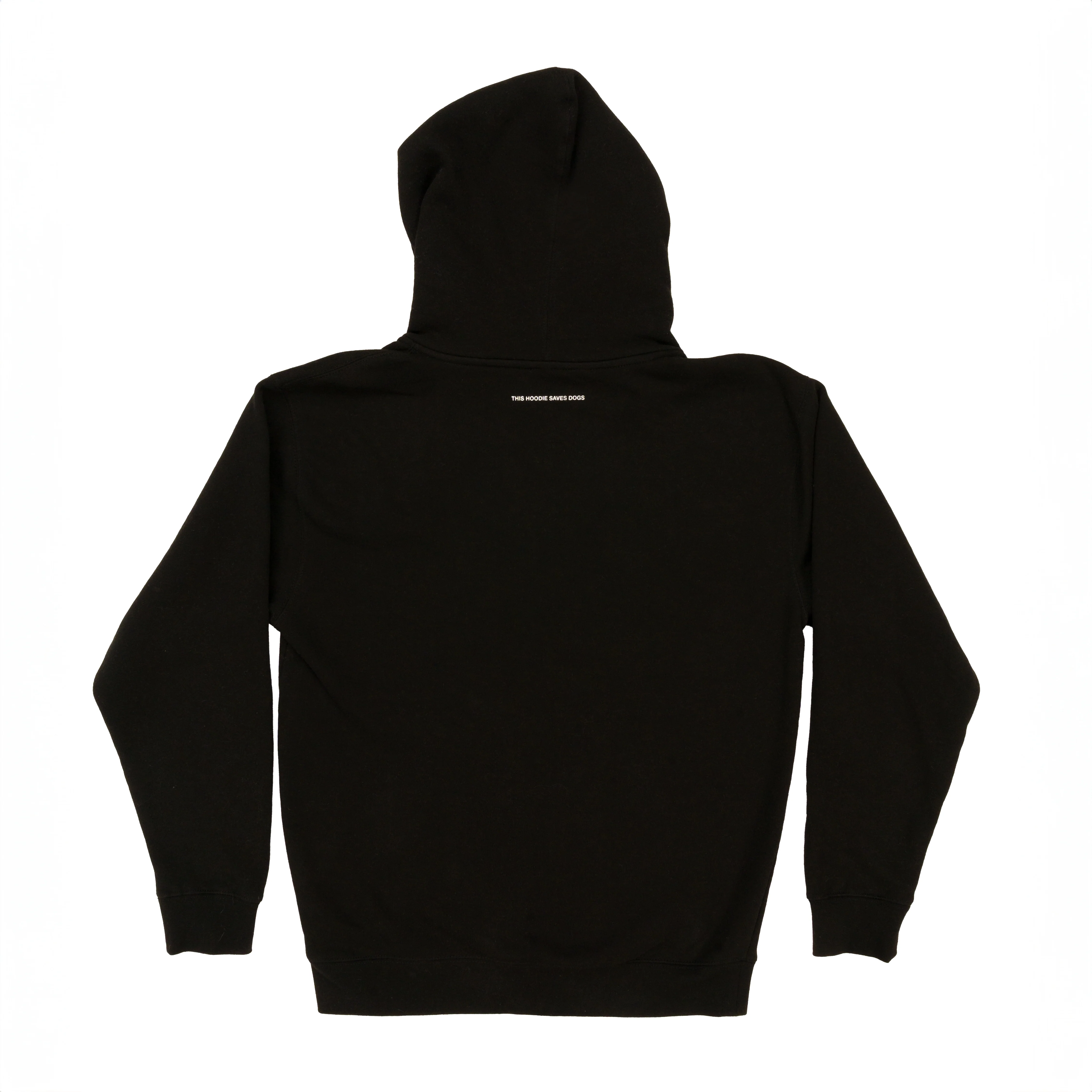 Candy Heart Zip Hoodie - Black - Image 3
